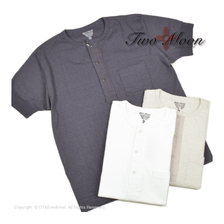 Two Moon no.20273 Henry neck pocket tee画像