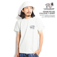 The Endless Summer TES DENIM REUSE COLLEGE T-SHIRT FH-23574340画像