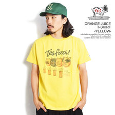 The Endless Summer TES ORANGE JUICE T-SHIRT -YELLOW- FH-23574365画像