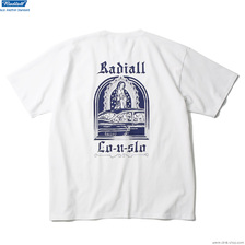RADIALL LO-N-SLO - CREW NECK T-SHIRT S/S (WHITE) RAD-23SS-SPOT-TEE003画像