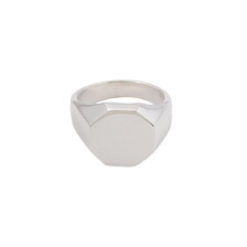 LAVER OCTAGON SIGNET RING画像