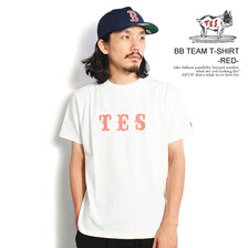 The Endless Summer TES BB TEAM T-SHIRT -RED- FT-23574361画像