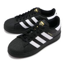 adidas Originals SUPERSTAR XLG CORE BLACK/FTWR WHITE/GOLD METALLIC G9777画像