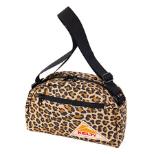KELTY DP ROUND TOP BAG S Digital Print Gold Leopard 32592430画像