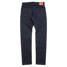 pure blue japan 13oz Extra Slub Stretch Denim Relaxed Tapered - Double Indigo 1167-WID画像