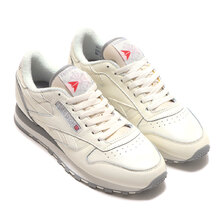 Reebok CLASSIC LEATHER 1983 VINTAGE CHALK/CHALK/VECTOR RED 100045198画像