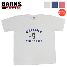 BARNS ヴィンテージライク 半袖Tシャツ ALEXANDER BR-23303画像