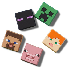 crocs JIBBITZ MINECRAFT 5 PACK 10011273画像