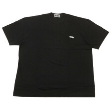 CDG COMME des GARCONS PATCH OVERSIZED T-SHIRT BLACK画像