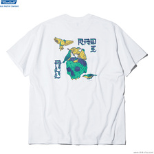 RADIALL SUZUME - CREW NECK T-SHIRT S/S (WHITE) RAD-23SS-SPOT-TEE002画像