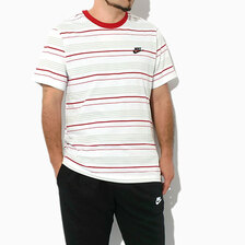 NIKE 23FA Club Stripe S/S Tee White FD1359-100画像
