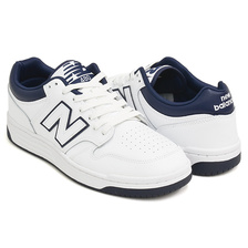new balance BB480LWN WHITE / NAVY画像