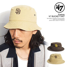 '47 Brand Padres '47 BUCKET HAT BKT21GWF画像