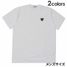 PLAY COMME des GARCONS MENS BLACK HEART TEE画像