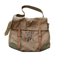 COLIMBO HUNTING GOODS &times; HINSON Hinson GPO type Postman Bag KHAKI HSN-025画像