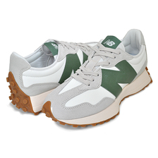 new balance U327LX WHITE/GREEN画像
