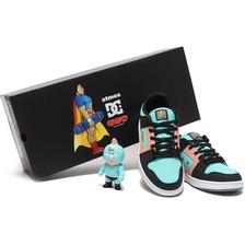DC SHOES MANTECA 4 ATMOS BLACK/CRAZY PINK/TURQUOISE 1 DM231111-BPQ1画像