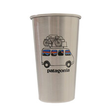 patagonia MiiR Pint Cup Fitz Roy Bike Van SILVER画像