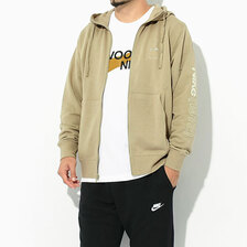NIKE FT SPNT Full Zip Hoodie Khaki FN7359-247画像