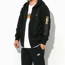 NIKE FT SPNT Full Zip Hoodie Black FN7359-010画像