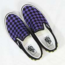 VANS UA CLASSIC SLIP-ON DIAMOND CHECK 98 DX PURPLE VN0A7Q58PCA画像