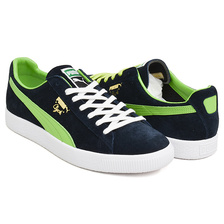 PUMA CLYDE CLYDEZILLA MIJ PUMA NAVY - LIME SMASH 394614-02画像