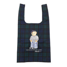 POLO RALPH LAUREN CHECK BELT RAIN BAG GREEN CHECK画像