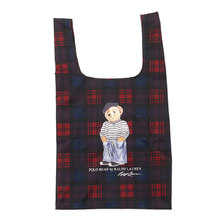 POLO RALPH LAUREN CHECK BELT RAIN BAG RED CHECK画像