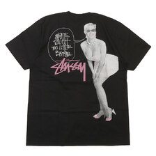 STUSSY SKATE TOUGH TEE BLACK画像