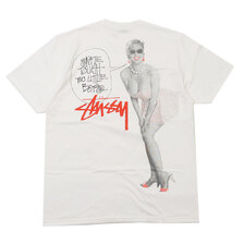 STUSSY SKATE TOUGH TEE WHITE画像