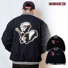 ANIMALIA MELTON STADIUM JACKET AN23A-JK02画像
