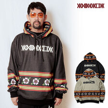 ANIMALIA PATTERNED ALL OVER HOODIE : Vintage Flowers AN23A-SW04画像