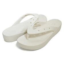 crocs CLASSIC PLATFORM FLIP W BONE 207714-2Y2画像