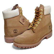 Timberland 6INCH PREMIUM BOOTS W/L MD BROWN NUBUCK A5PAM画像