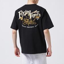 AVIREX EMB FLYING TIGERS S/S T-SHIRT 7833934023画像