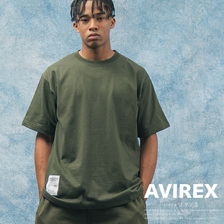 AVIREX BASIC HEAVYWEIGHT S/S T-SHIRT 7833934014画像
