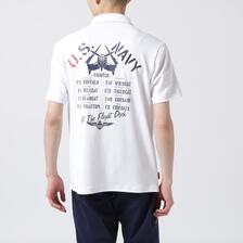AVIREX AIRPLANE POLO SHIRT 7833136204画像