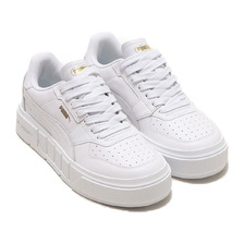 PUMA CALI COURT LTH WNS PUMA WHITE 393802-05画像