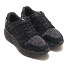 le coq sportif LCS BOULOGNE BLACK / BLACK LEOPARD QL3WJC51BB画像