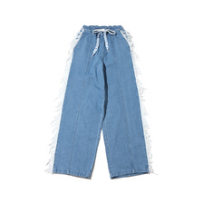 adidas DENIM FRAY JEAN LIGHT DEMIM II5704画像