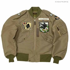 Buzz Rickson's L-2 "452nd Fighter Day Sq." BR15317画像