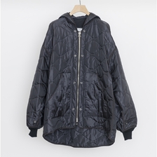 marka QUILTED LINER JACKET - nylon rip stop - M23C-14BL02C画像