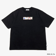 atmos &times; ONE PIECE WANTED POSTER BOX LOGO T-SHRTS BLACK&times;KID MA23S-TS071画像