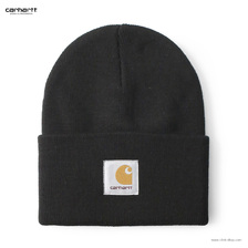 Carhartt WIP ACRYLIC WATCH HAT BLACK 020222画像