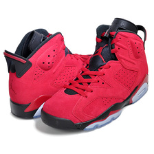 NIKE AIR JORDAN 6 RETRO TORO BRAVO varsity red/black CT8529-600画像