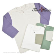 Two Moon 丸胴 ヘンリーネックベースボールT 20296画像