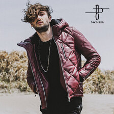 NO ID. シープレザー2wayパデッドフーデッドBLZ 853203-564L画像