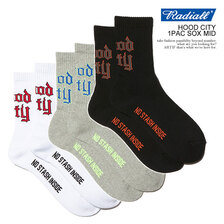 RADIALL HOOD CITY - 1PAC SOX MID RAD-PAC053画像