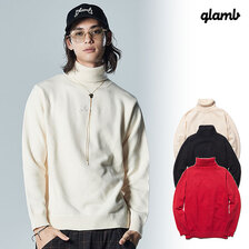 glamb Turtle Neck Logo Knit GB0423-KNT14画像