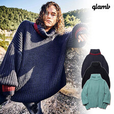 glamb Turtle Neck Creed Knit GB0423-KNT08画像
